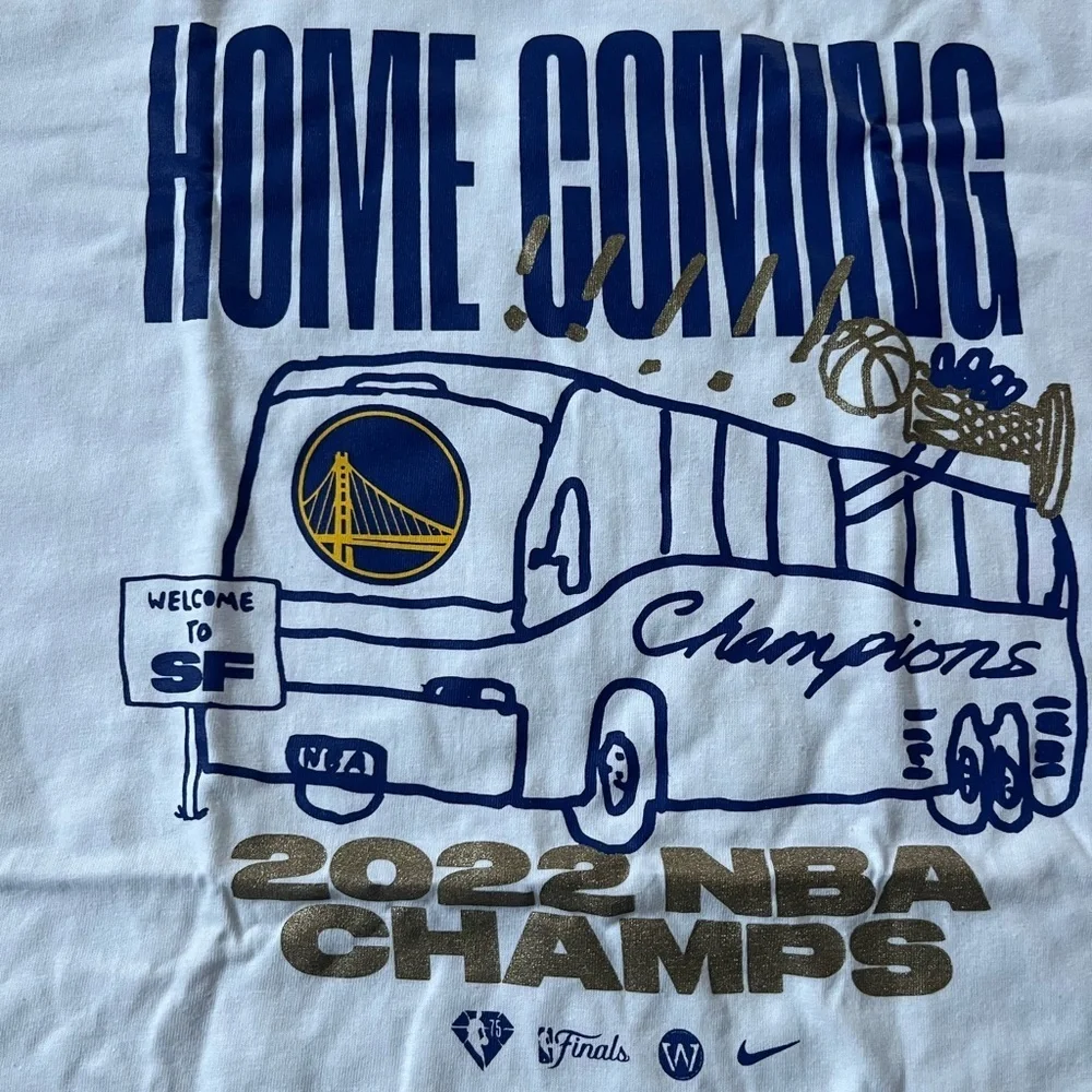NBA Golden State Warriors Nike 2022 Championship Tee